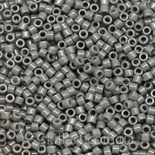 Бисер DB-731 Miyuki Delica Beads 11/0 (натуральный, серый темный)